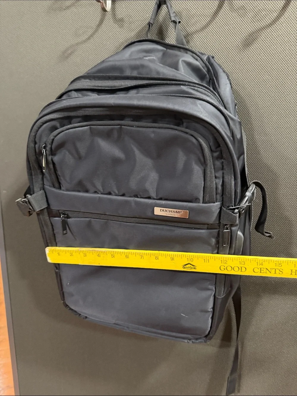 Duchamp London Expandable Travel Backpack Suitcase